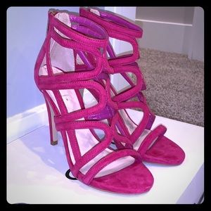 Fun Pink Shoes!!!! Worn Once!